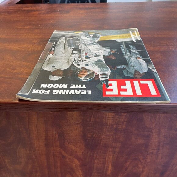 Vintage Life Magazine July 25 1969 Leaving For The Moon Neil Armstrong Apollo 11 - Picture 9 of 11